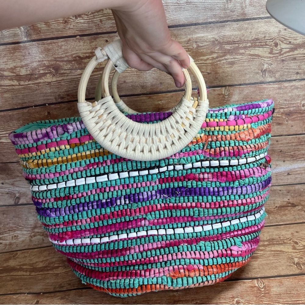Colorful hand bag - Picture 6 of 13